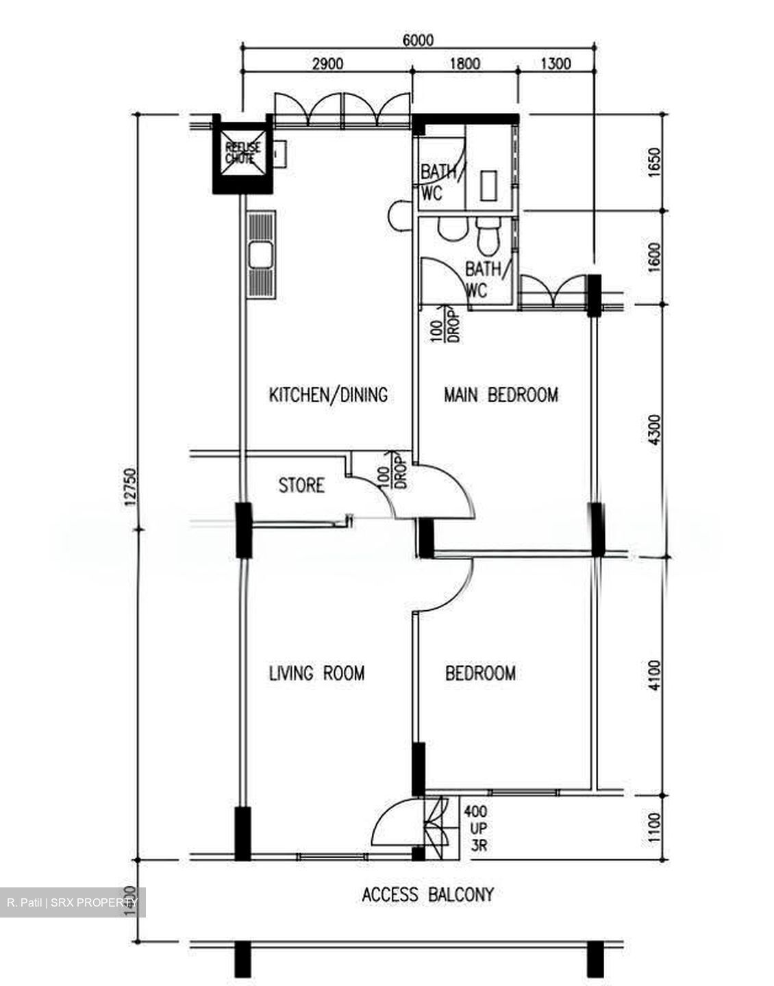 Blk 292 Tampines Street 22 (Tampines), HDB 3 Rooms #616573381